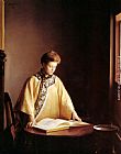 William Mcgregor Paxton Canvas Paintings - The Yellow Jacket
